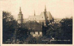 Czech Republic Klatovy White Tower Bílá věž RPPC 06.72