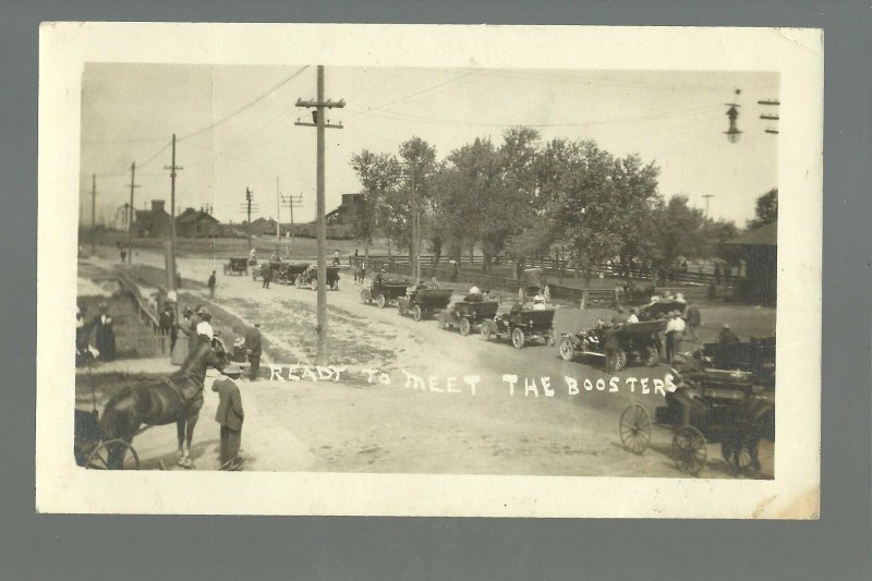 Chadron NEBRASKA RP 1910 AUTO RALLY Automobiles Cars nr Crawford Gordon NW NE 