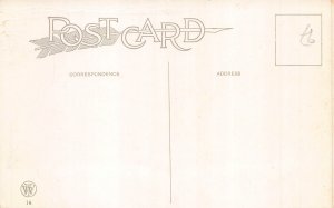 Thanksgiving Greeting Turkey Poultry Corn Forest postcard B989