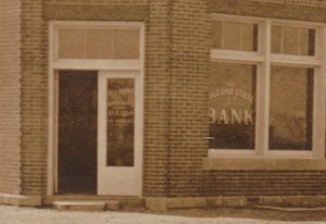Holcomb ILLINOIS RPPC c1910 STATE BANK Main Street nr Rochelle Rockford Byron IL