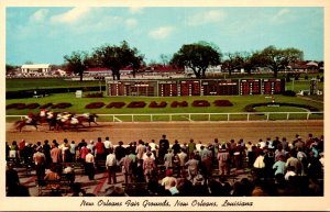 Louisiana New Orleans Fair Grounds Horse Racing