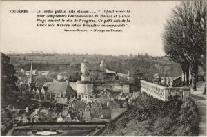 CPA Fougeres Le Jardin Public (1237598)