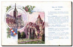 Old Postcard Evreux Eure