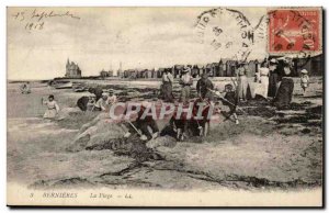 Bernieres Old Postcard Beach