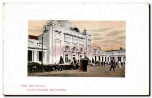 UK Fine Art Franco British Exhibition Palace Old Postcard