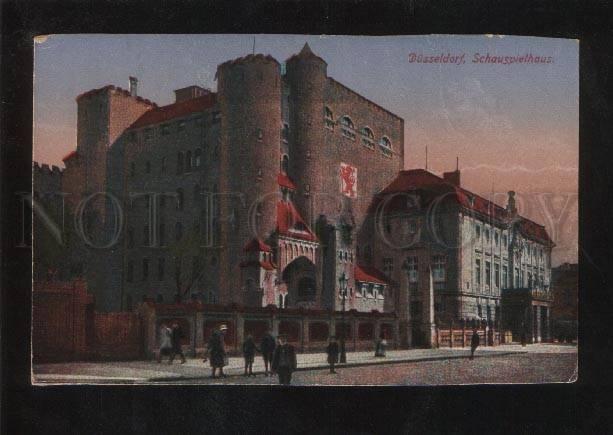 059413 GERMANY Dusseldorf Schauspielhaus Vintage PC