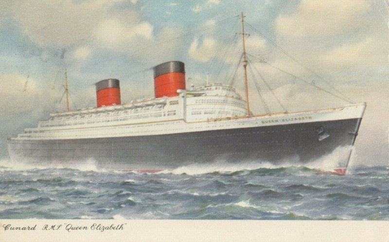 CUNARD R.M.S. Queen Elizabeth, 1952