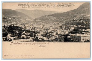 c1905 Savarejo from Gorica (3igeuner Quarters) Bosnia and Herzegovina Postcard