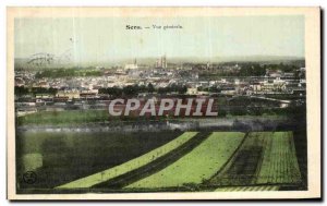 Old Postcard Sens Vue Generale