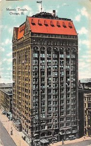 Masonic Temple Chicago, Illinois USA 1910 