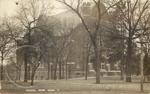 c1910 RPPC Postcard; Chapel,  N.S.N.S. Peru NE Nemaha County Unposted