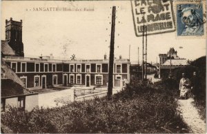 CPA SANGATTE-Hotel des Bains (138735)