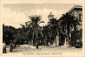 CPA CORSE - AJACCIO - Place des Palmiers Hotel de Ville (710150)