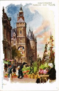 CPA PARIS 1e - Marché aux Fleurs (79080)