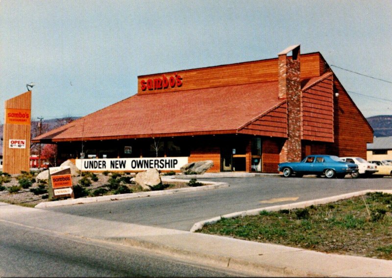 Canada British Columbia Vernon Sambos Restaurant