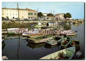 Postcard Modern Ile De Re La Flotte En Re Un Coin Du Port