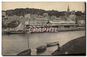 Old Postcard Trouville The Boat Church