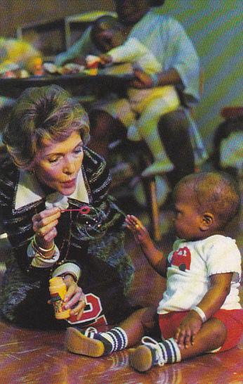 Nancy Reagan At University Of Mississippi Medical Center