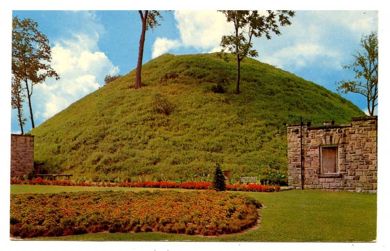 WV - Moundsville. The Grave Creek Mound