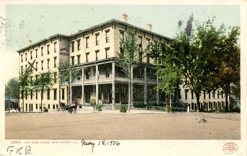 VT - Burlington. Van Ness House