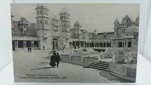 Antique Postcard Entrance Court of Honour Franco British Exhibition London 1908