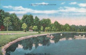 Minnesota Aitkin Abeautiful Spot For Relaxation Greeting From Aitkin