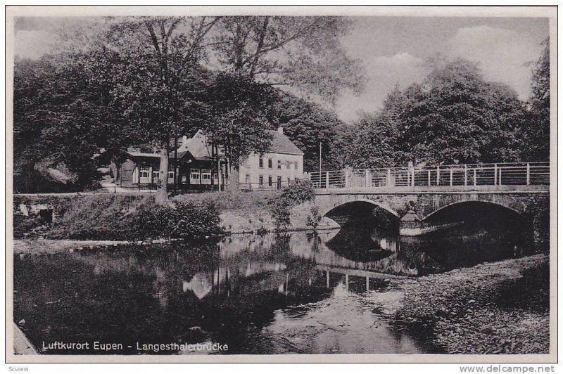 Luftkurort Eupen , Belgium , 1910s Langesthalerbrucke