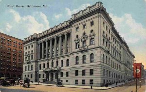 Court House Baltimore Maryland 1910c postcard