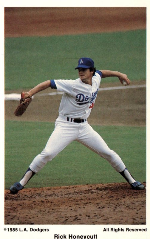 Rick Honeycutt,LA Dodgers Baseball