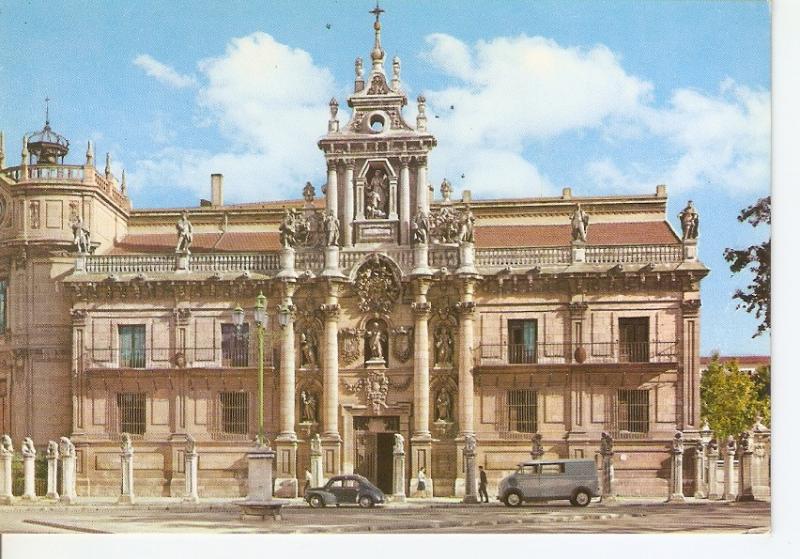 Postal 045568 : Valladolid. Fachada de la Universidad