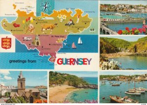 MAP: Guernsey, C.I. , UK , 1977 ; Version-2