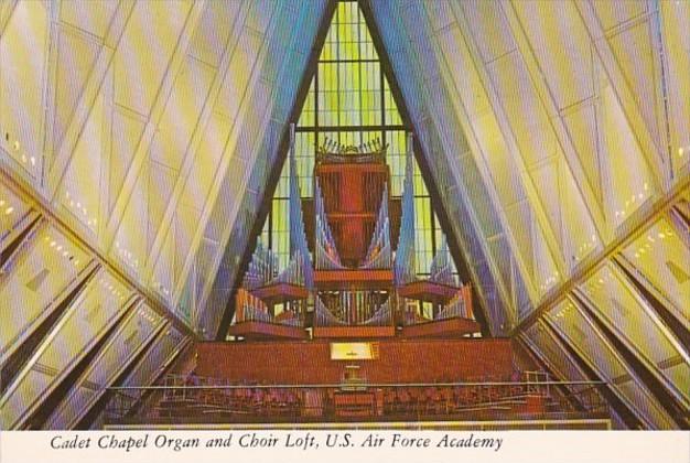 Colorado Colorado Springs United States Air Force Academy Cadet Chapel Organ ...