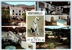 BENALMADENA, SPAIN ~ Restaurant VENTORRILLO de la PERRA  4x6 Postcard