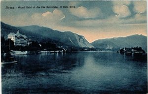 CPA AK STRESA Grand Hotel et des Iles Borromées ITALY (540652)