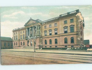 Divided-back COURTHOUSE SCENE Trenton New Jersey NJ AF0160