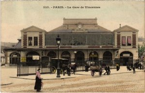 CPA PARIS gare de Vincennes RAILWAY (1244387)