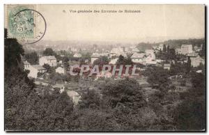 Old Postcard Rebinson Vue Generale of Surroundings
