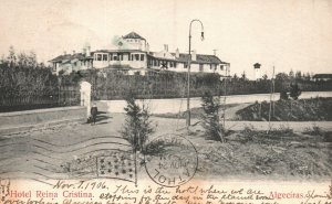 Vintage Postcard Hotel Reina Cristina Algeciras Spain