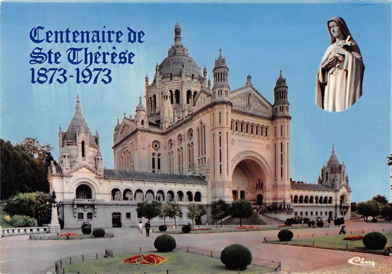 BR54500 La basilique ste terese de lk enfant Jesus Lisieux france