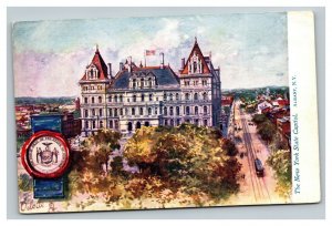 Vintage 1910's Raphael Tuck Postcard New York State Capitol Building Albany NY