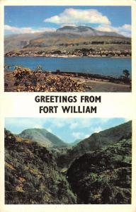 BR78029 greetings from fort william  scotland 14x9cm