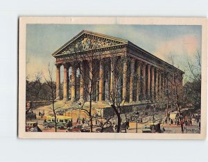 Postcard La Madeleine, Paris, France