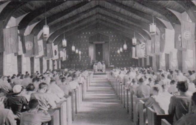 New York Canadaigua Church Interior Dexter Press