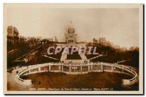 Old Postcard Paris Sacre Coeur Basilica