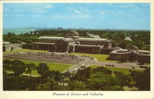 Chicago IL Illinois Museum Of Science and Industry Jackson Park Postcard D2