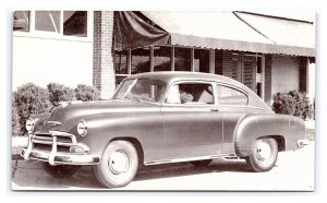Postcard 1951 CHEVROLET Fleetline Special 2-Door Sedan Dealer Advertising Card