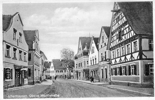 Germany - Ichenhausen Obere Marktstrasse  (Market Street)