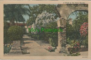 America Postcard - Mission San Juan Capistrano, California   RS25283