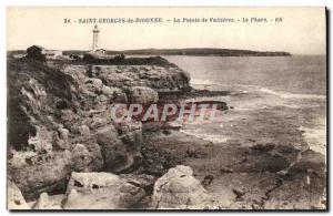 Postcard Old Lighthouse St Georges de Didonne The tip of Vallieres