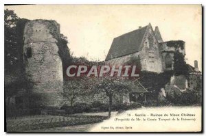 Old Postcard Senlis (Oise) Ruins of Old Castle